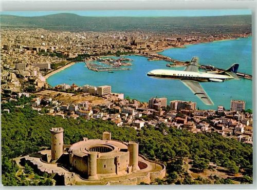 Palma Fliegeraufnahme Bellver Castle