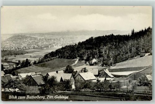 Waltersdorf Blick zum Butterberg