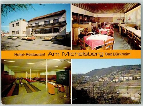 Bad Dürkheim Hotel Gasthaus Am Michelsberg Kegelbahn