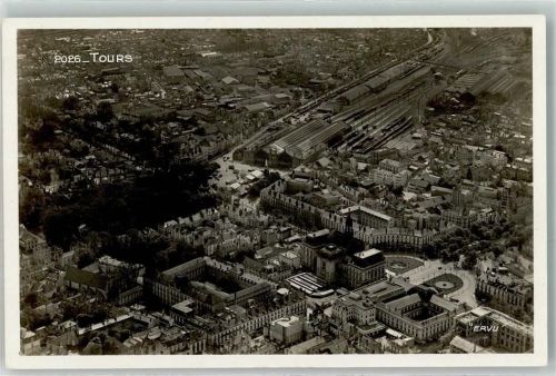 Tours Fliegeraufnahme Bahnhof