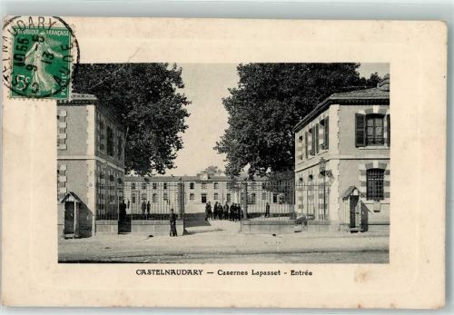 Castelnaudary 1913 Caserne Lapasset Entree Wache Uniform