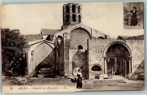 Arles 1921 Chapelles des Alyscamps