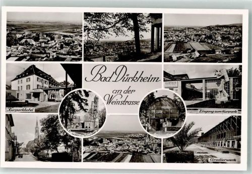 Bad Dürkheim Kurparkhotel Gradierwerk Klosterruine Limburg Oldtimer