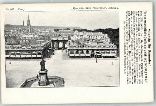 Nancy Myrrholin Welt Panorama Album Sammler Kirche Tor Denkmal