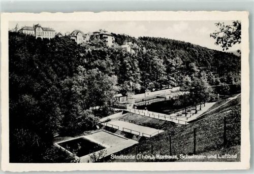 Stadtroda Kurhaus Schwimmbad Luftbad