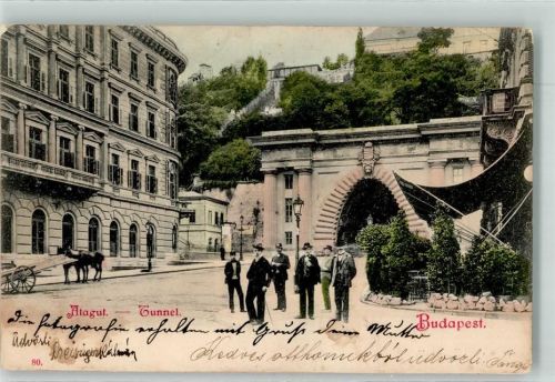Budapest 1904 Tunnel