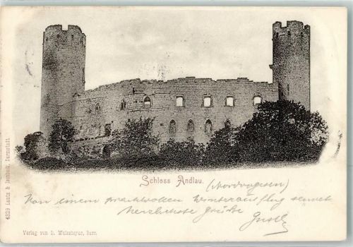 Andlau 1905 Schloss Haut-Andlau