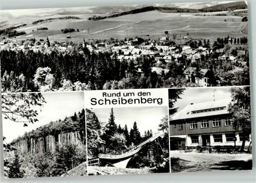 Annaberg-Buchholz Sprungschanze Scheibenberg Gasthaus