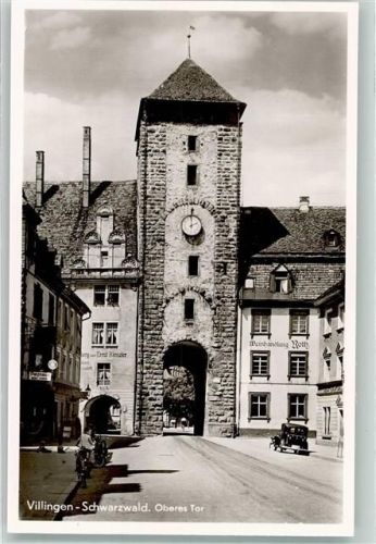 Villingen Oberes Tor Fahrrad Oldtimer