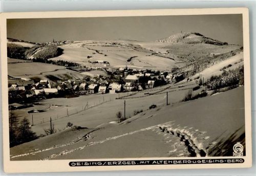 Geising Winter Altenberg Geisingberg