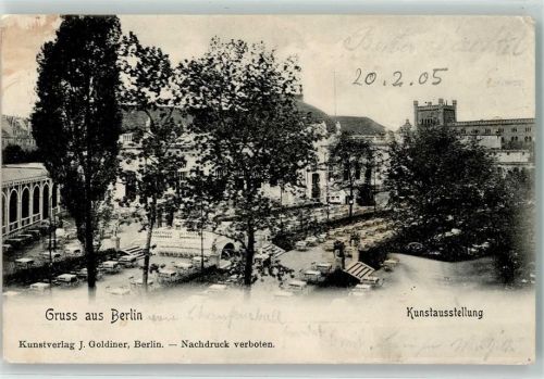 Berlin, unsortiert 1905 Kunst Ausstellung