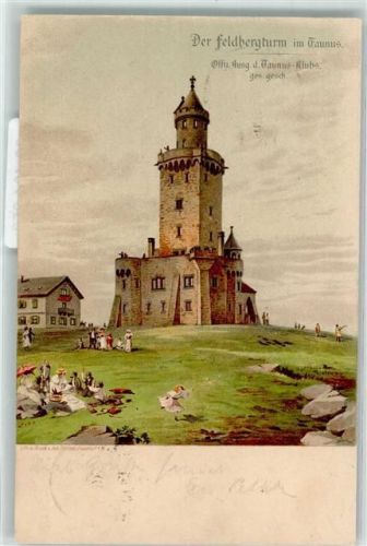 Feldberg 1902 Der Feldbergturm