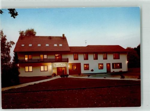 Laubach Foto Original aus Archiv eines Ansichtskartenverlags Waldhaus Ort handschriftlich