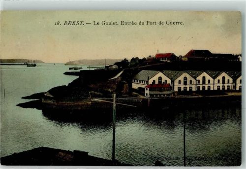 Brest Le Goulet Entree du Post de Guerre