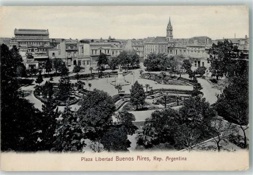 Buenos Aires Plaza Libertad Denkmal