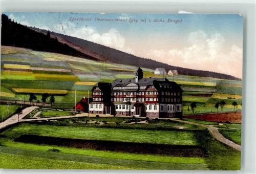 Oberwiesenthal 1916 Hotel Feldpost WK I