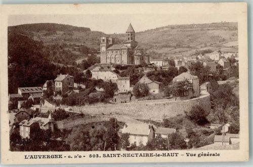 Saint-Nectaire L Auvergne Kirche