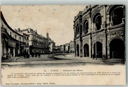 Nimes 1908 Boulevard des Arenes