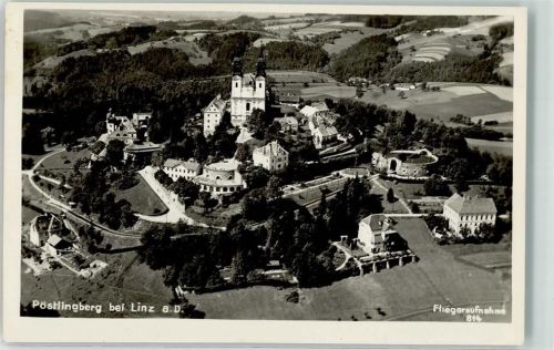 Linz Fliegeraufnahme Pöstlingberg