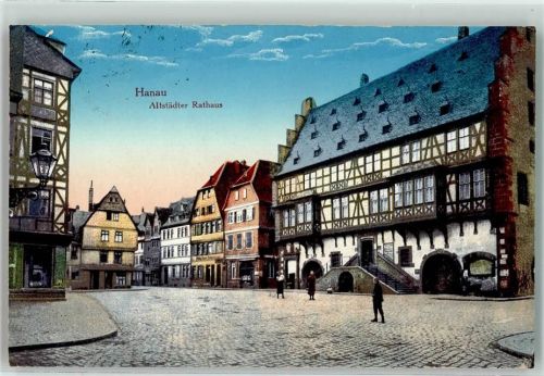Hanau 1916 Altstädter Rathaus