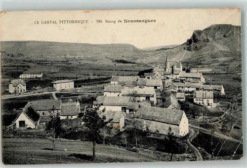 Neussargues-Moissac 1917 Bourg