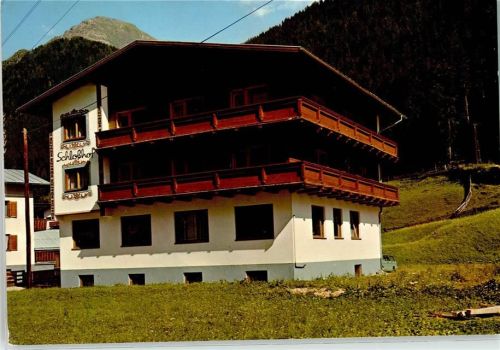 Ischgl Hotel Garni Schlosshof nur Scan beschnitten