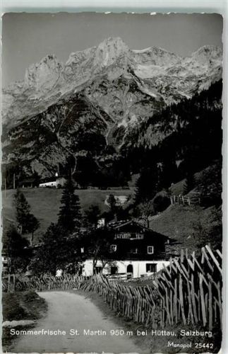 Sankt Martin 1962 Dorfstraße