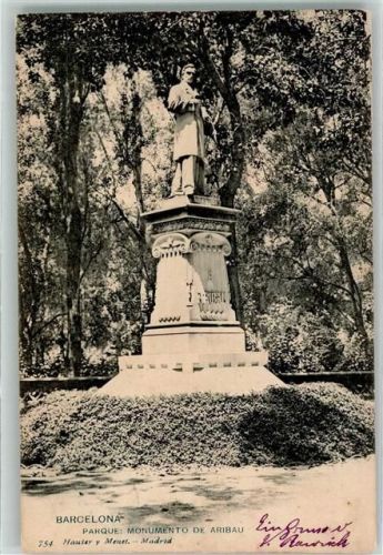 Barcelona Denkmal de Aribau