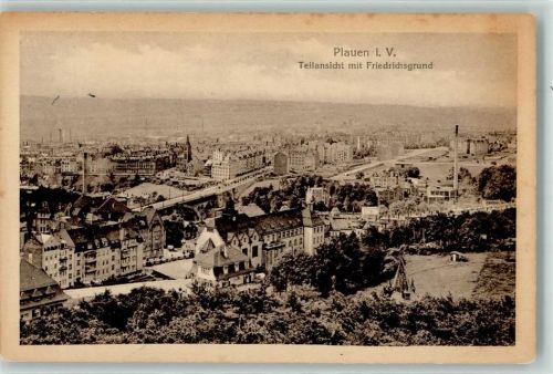Plauen mit Friedrichsgrund