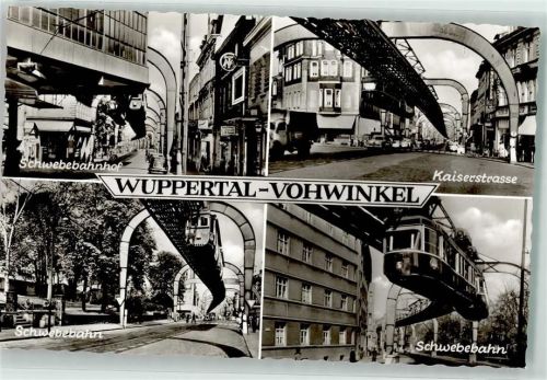 Vohwinkel Schwebebahn Schwebebahnhof Kaiserstraße LKW Oldtimer