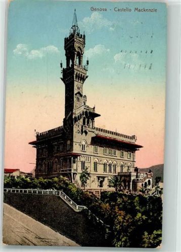 Genova 1925 Schloss Castello Mackenzie