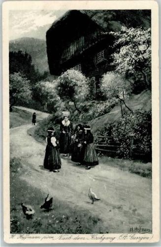St. Georgen Tracht sign. Hoffmann