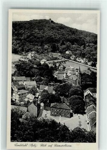 Landstuhl Bismarckturm Vogelschau