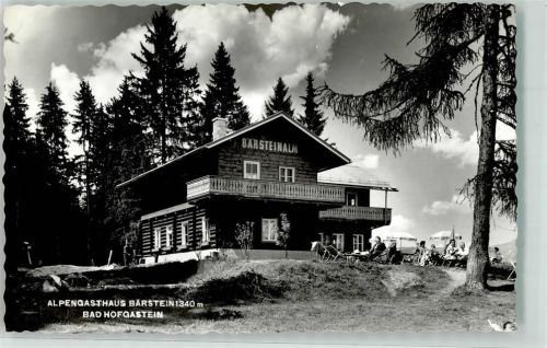 Bad Hofgastein Alpengasthaus Bärenstein 1340 m Hüttenstempel Bärensteinalm