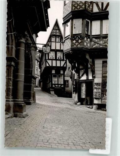 Bernkastel Spitzgiebelhaus am Markt Ort handschriftlich