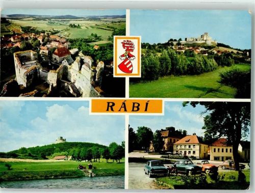 Susice Schüttenhofen - Burg Ruine Rabi Auto