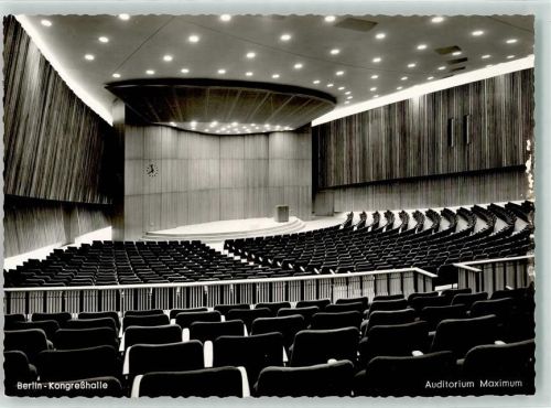 Tiergarten Kongresshalle Auditorium Maximum