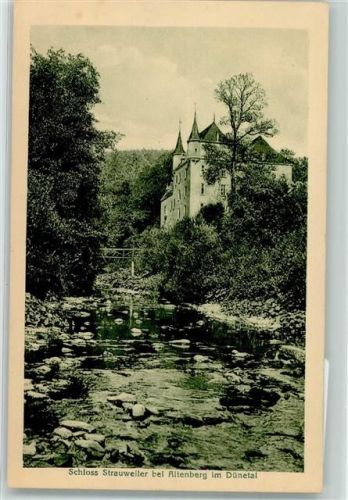 Strauweiler Schloss bei Altenberg im Dünetal
