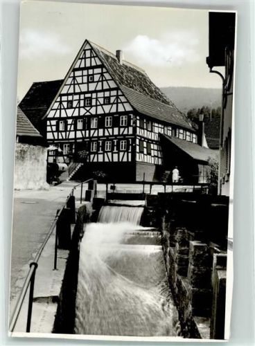 Waldprechtsweier Foto Original aus Archiv eines Ansichtskartenverlags Ort handschriftlich