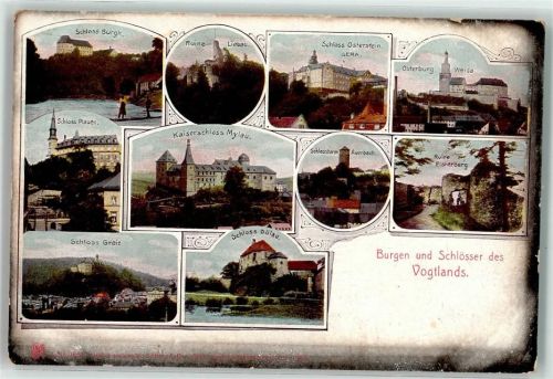 Plauen Vogtland Burg Schloss