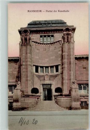 Mannheim Kunsthalle Portal