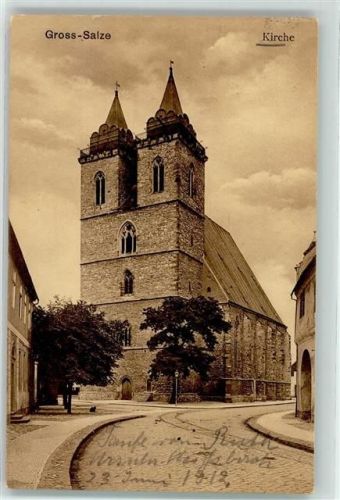 Gross Salze 1911 Kirche