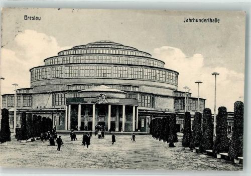 Breslau 1916 Jahrhunderthalle Jahrhundertfeier 1813 der 1913 Freiheitskriege