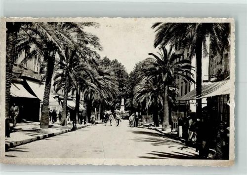 Ajaccio Ort handschriftlich Foto AK