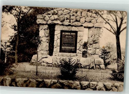 La Garde-Adhemar Denkmal Reiterdenkmal Lagard Feldpost WKI Nr. 124