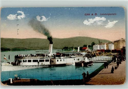 Linz Dampfschiff Landungsplatz