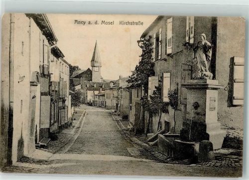 Ancy Kirchstrasse Denkmal Feldpost WK I