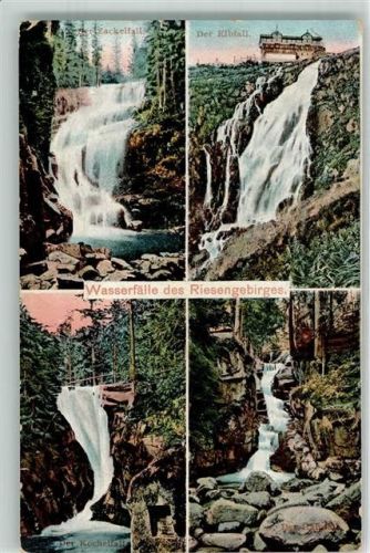 Riesengebirge - Wasserfaälle Zackelfall Elbfall Kochelfall