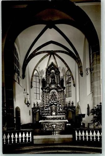 Zell Foto Original aus Archiv eines Ansichtskartenverlag Altarraum der Wallfahrtskirche Maria zu den Ketten