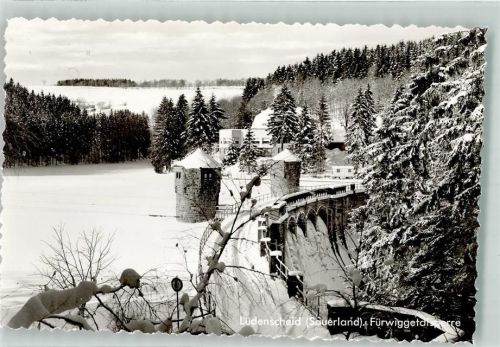 Lüdenscheid Fürwiggetalsperre Winter